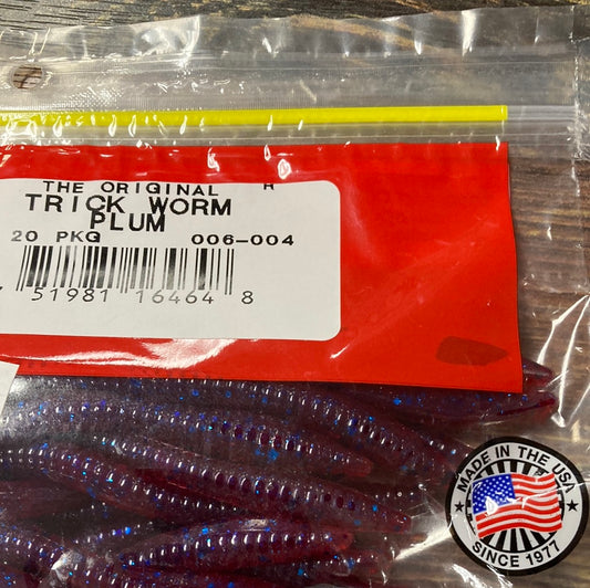 Zoom Trick Worm - Plum