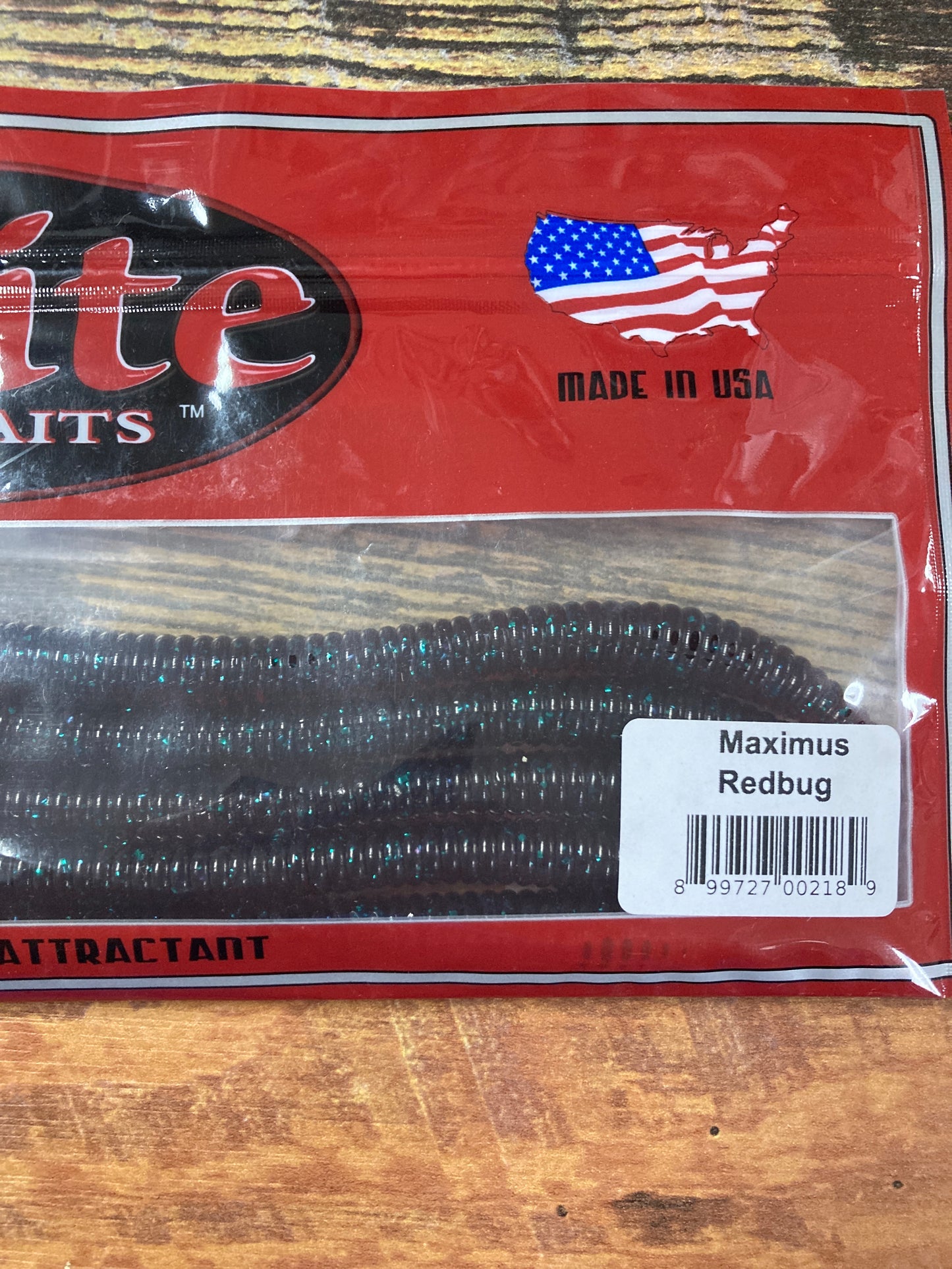 XCITE 10.5” MAXIMUS WORM REDBUG