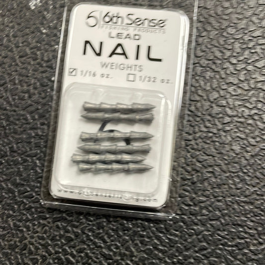 6th Sense Nail Weights 1/16 oz. Raw