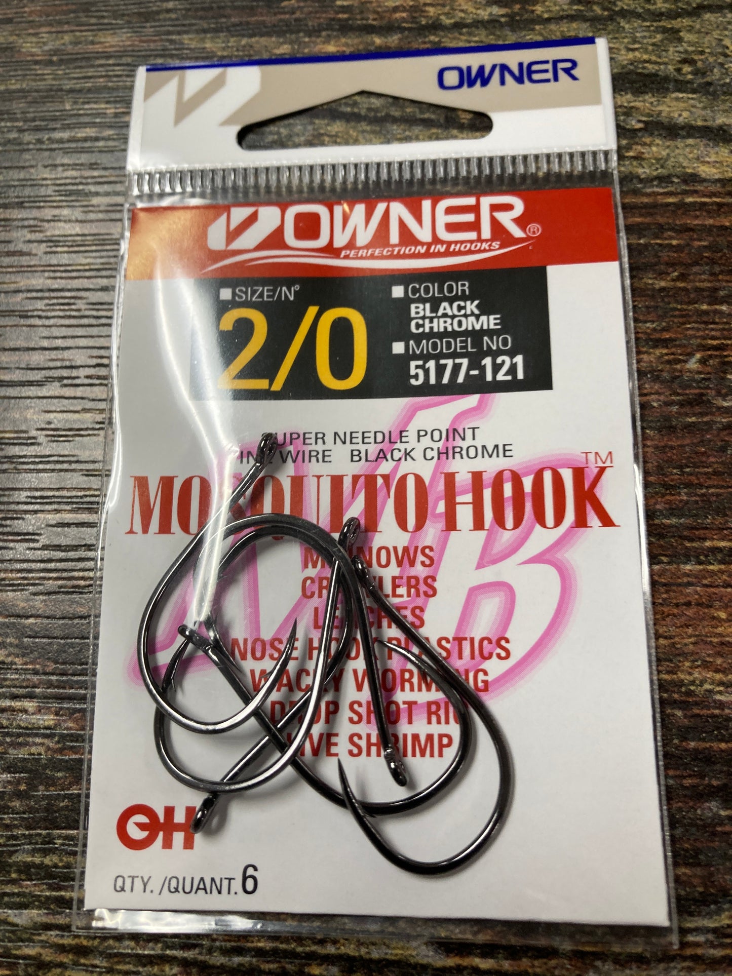 Owner Mosquito Hook 2/0