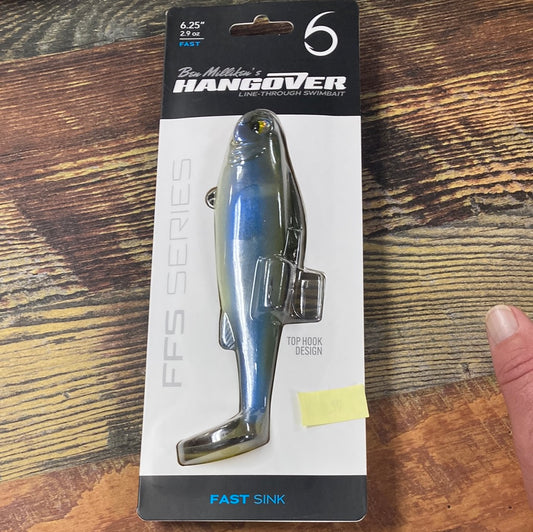 6th Sense Hangover Fast Sink 6.5" 2.9 oz. Ghost Minnow
