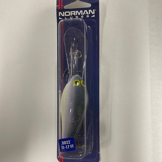 Norman Lures DD22 11-17’ Lavender Shad