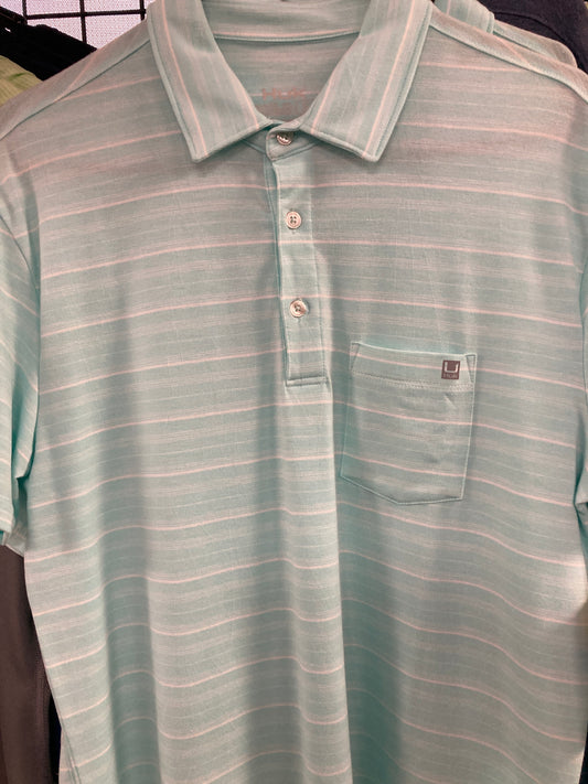 HUK Waypoint Twin Peaks polo Small