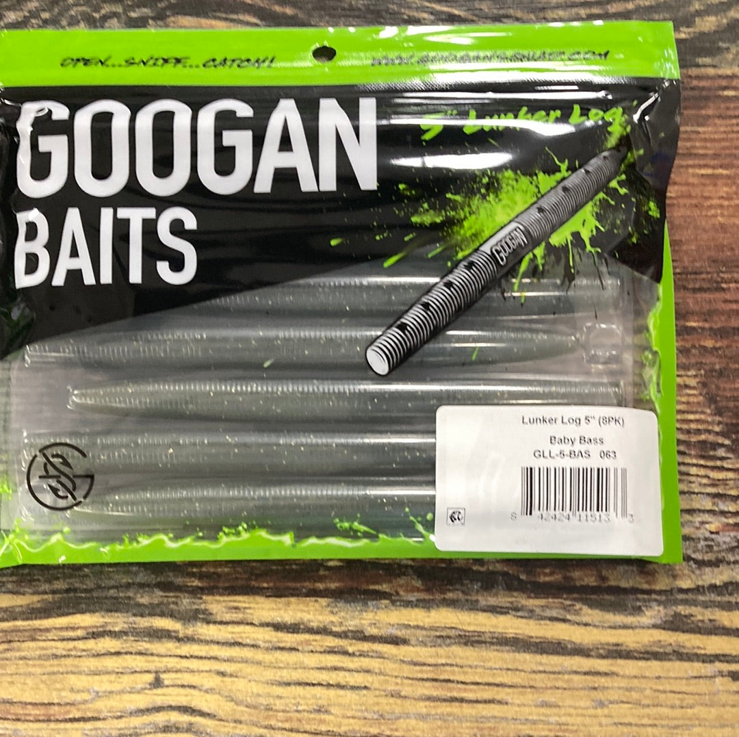 Googan Lunker Log 5” Baby Bass