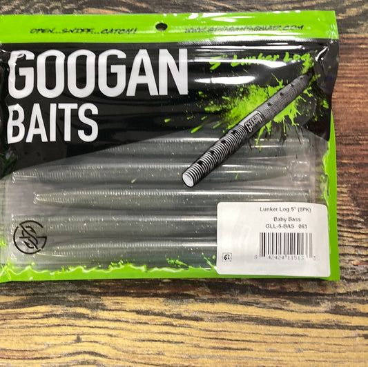 Googan Lunker Log 5” Baby Bass