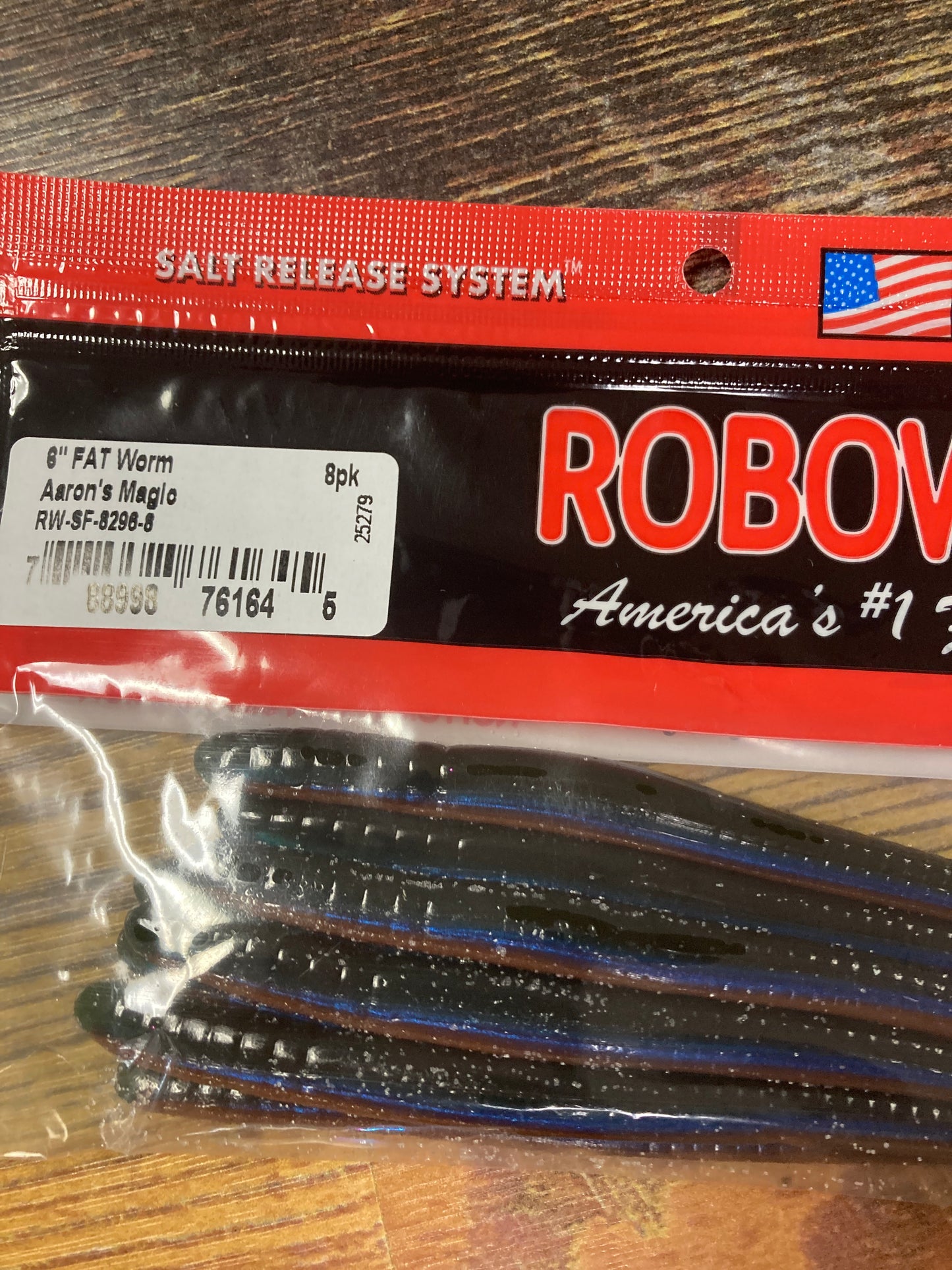 ROBOWORM FAT STRAIGHT TAIL 6” ARRRONS MAGIC