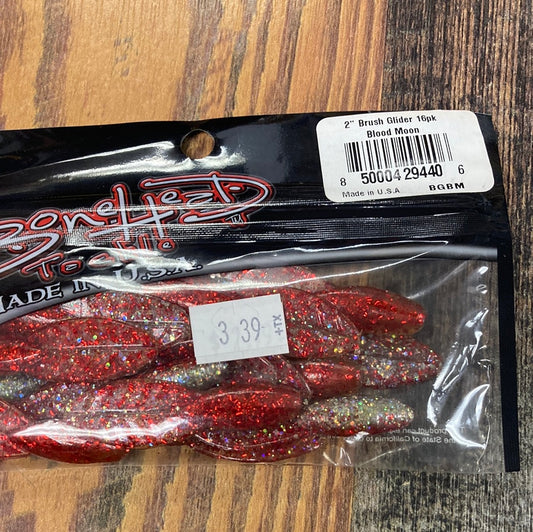 Bone Head Brush Glider 2" Blood Moon