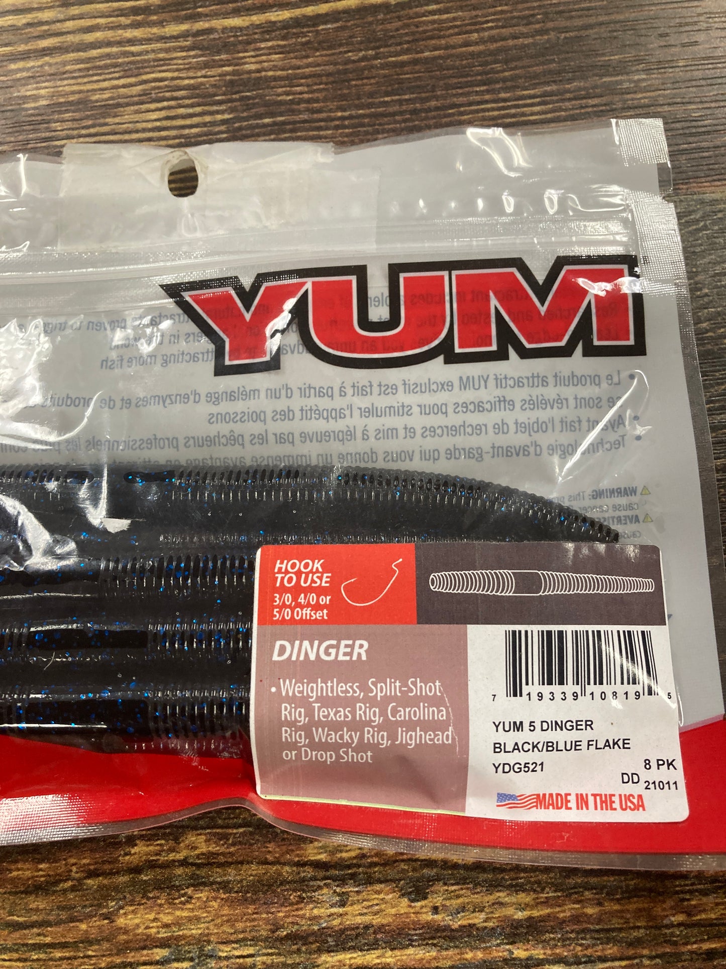 Yum Dinger 5 - Black Blue Flake