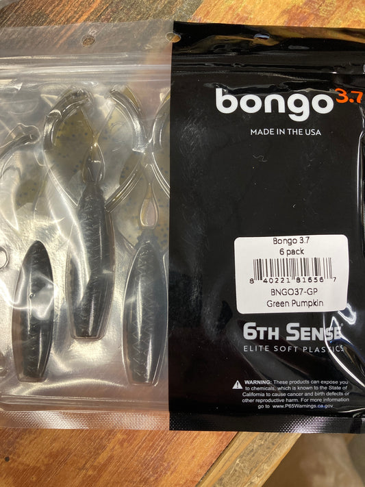 6th Sense Bongo 3.7 Green Pumpkin