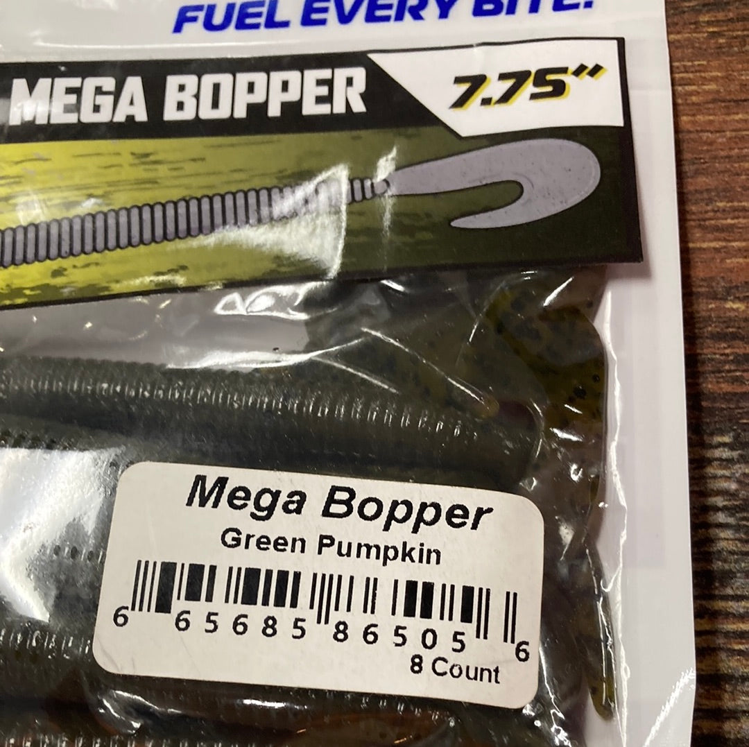 Net Bait Mega Bopper Green Pumpkin