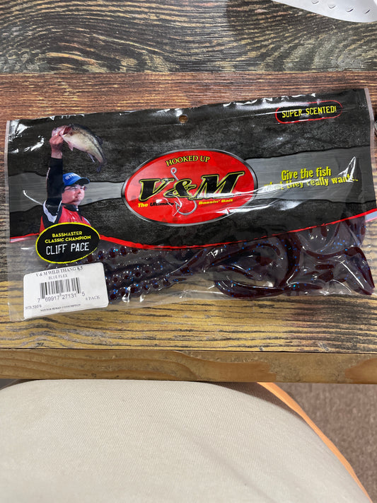 V&M Wild Thang 8.5" Blue Flex