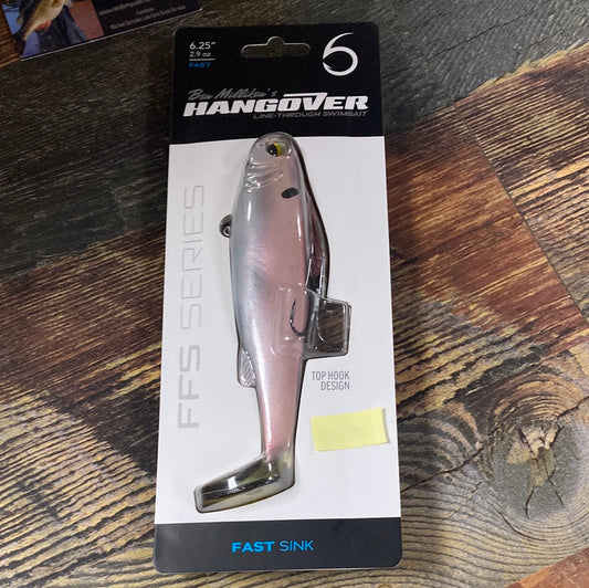 6th Sense Hangover Fast Sink 6.25" 2.9 oz. Ghost Pro Shad