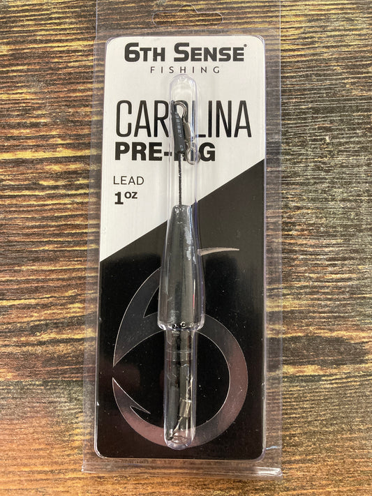 6th Sense Carolina Pre Rig 1 oz. Lead