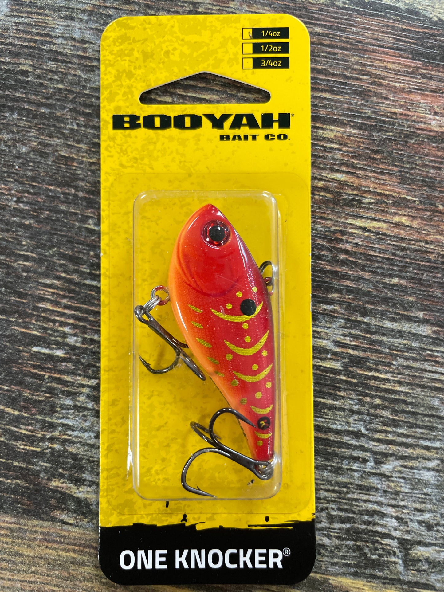 BOOYAH One Knocker 1/4 oz. Rayburn Red