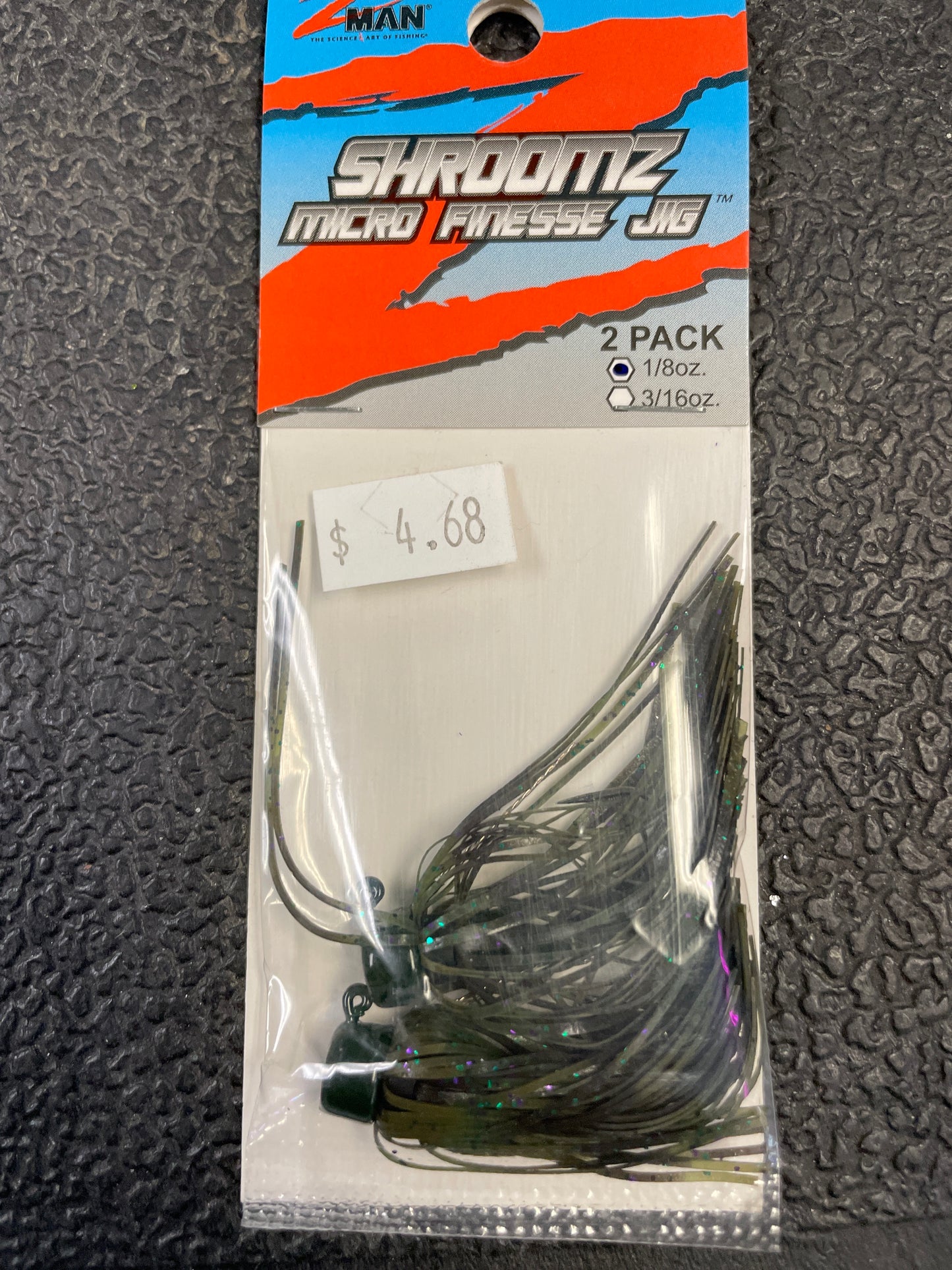 Z Man Shroomz Micro Jig 1/8 oz. Candy Craw