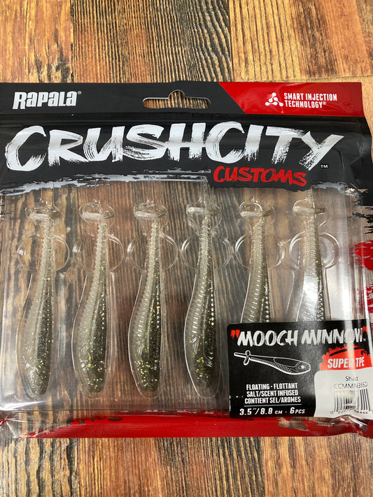 Rapala Crushcity Mooch Minnow 3.5" Shad