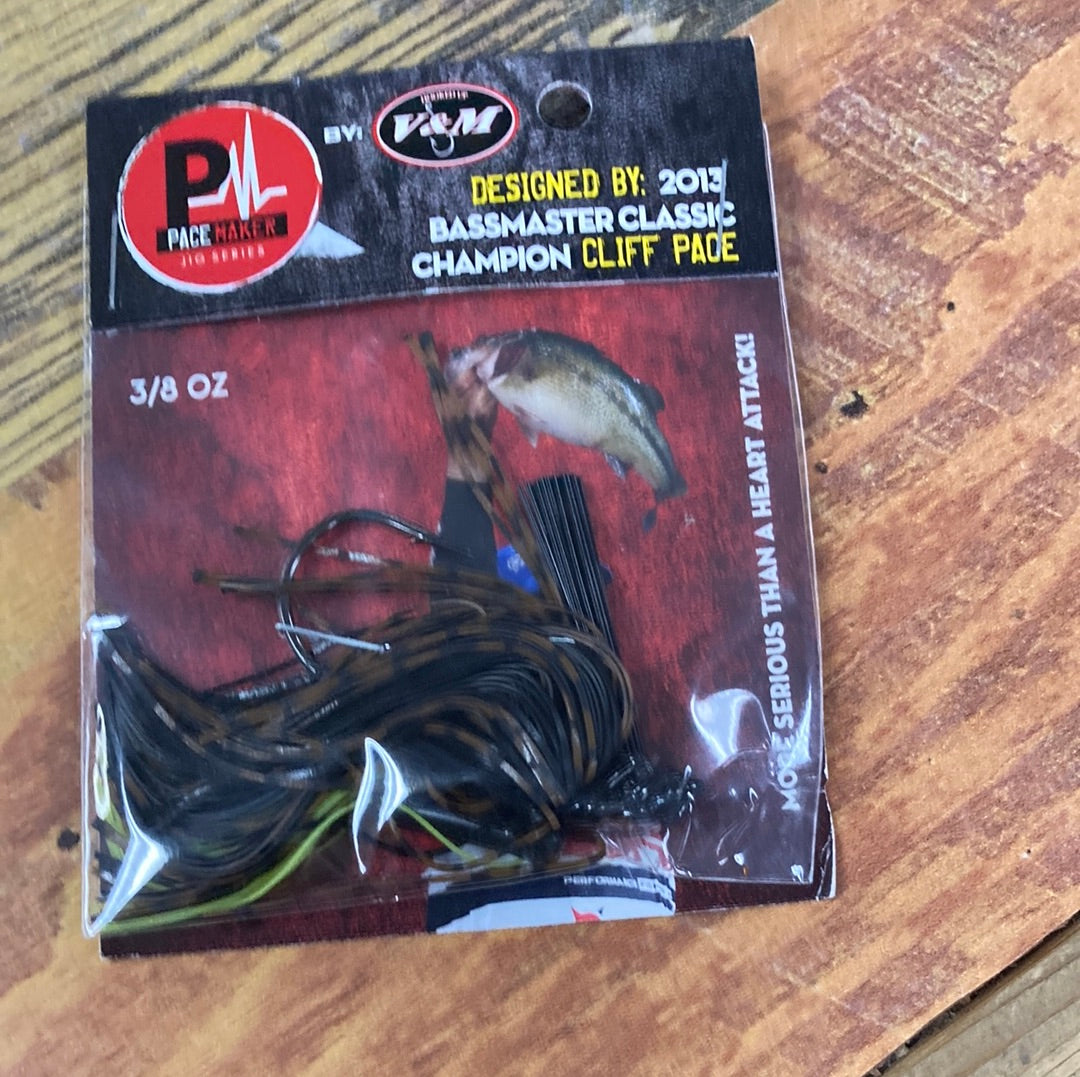 V&M Flipping Jig 3/8 oz. Missouri Craw