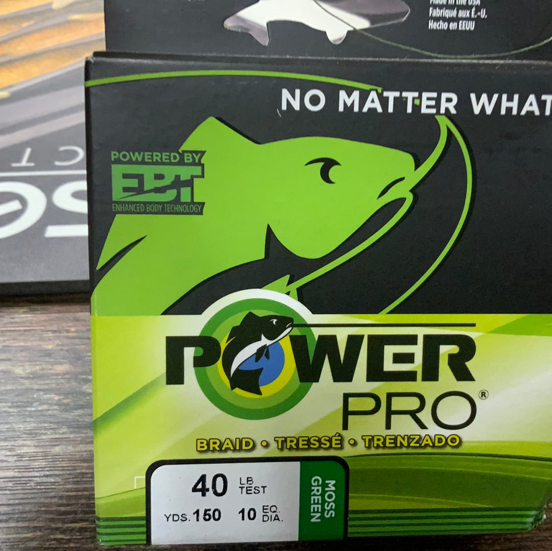 Power Pro 40 LB BRAID 150 yd