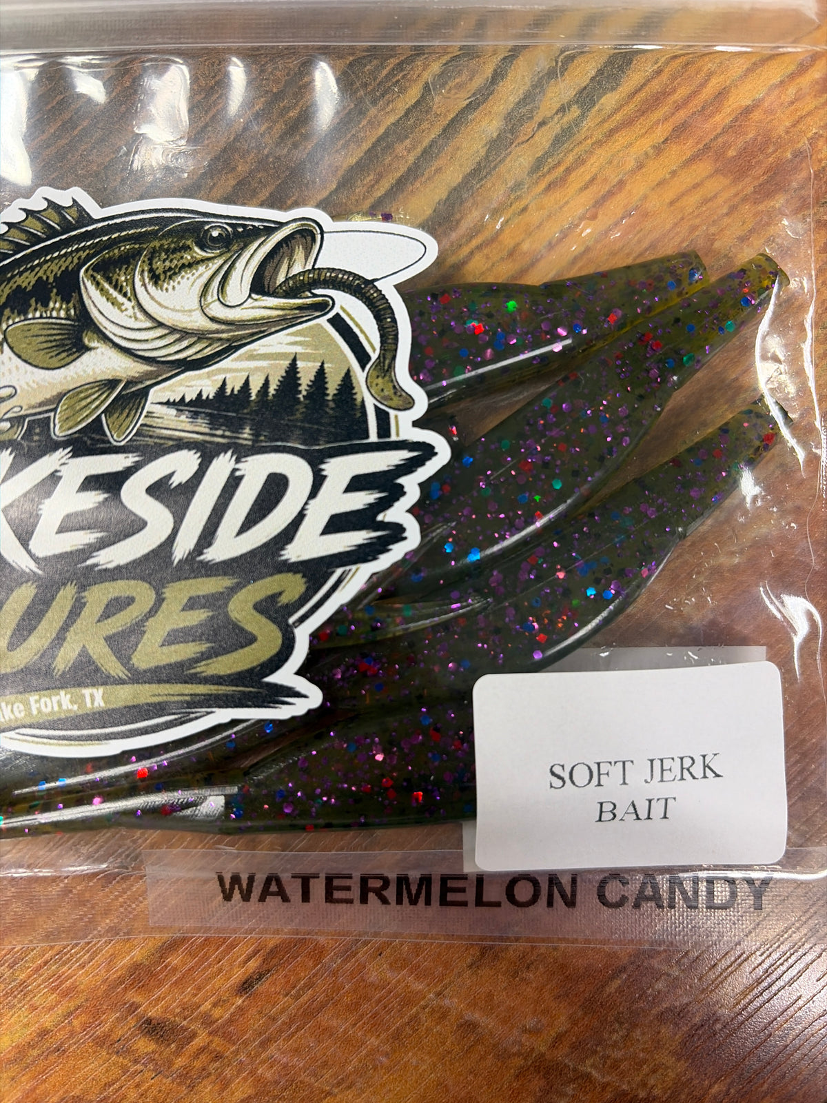 Lakeside Lures Soft Jerk Bait - Watermelon Candy