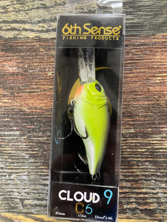 6th Sense Cloud 9 C6 - 1/2 oz. Chartreuse