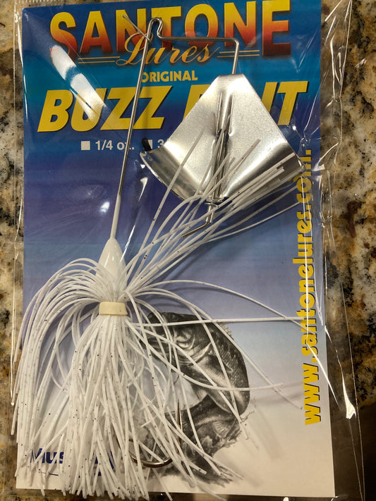Santone Buzz Bait 3/8 oz. White