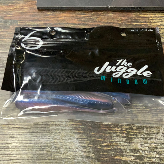 6th Sense Juggle Minnow 4" Ghost Pro Shad