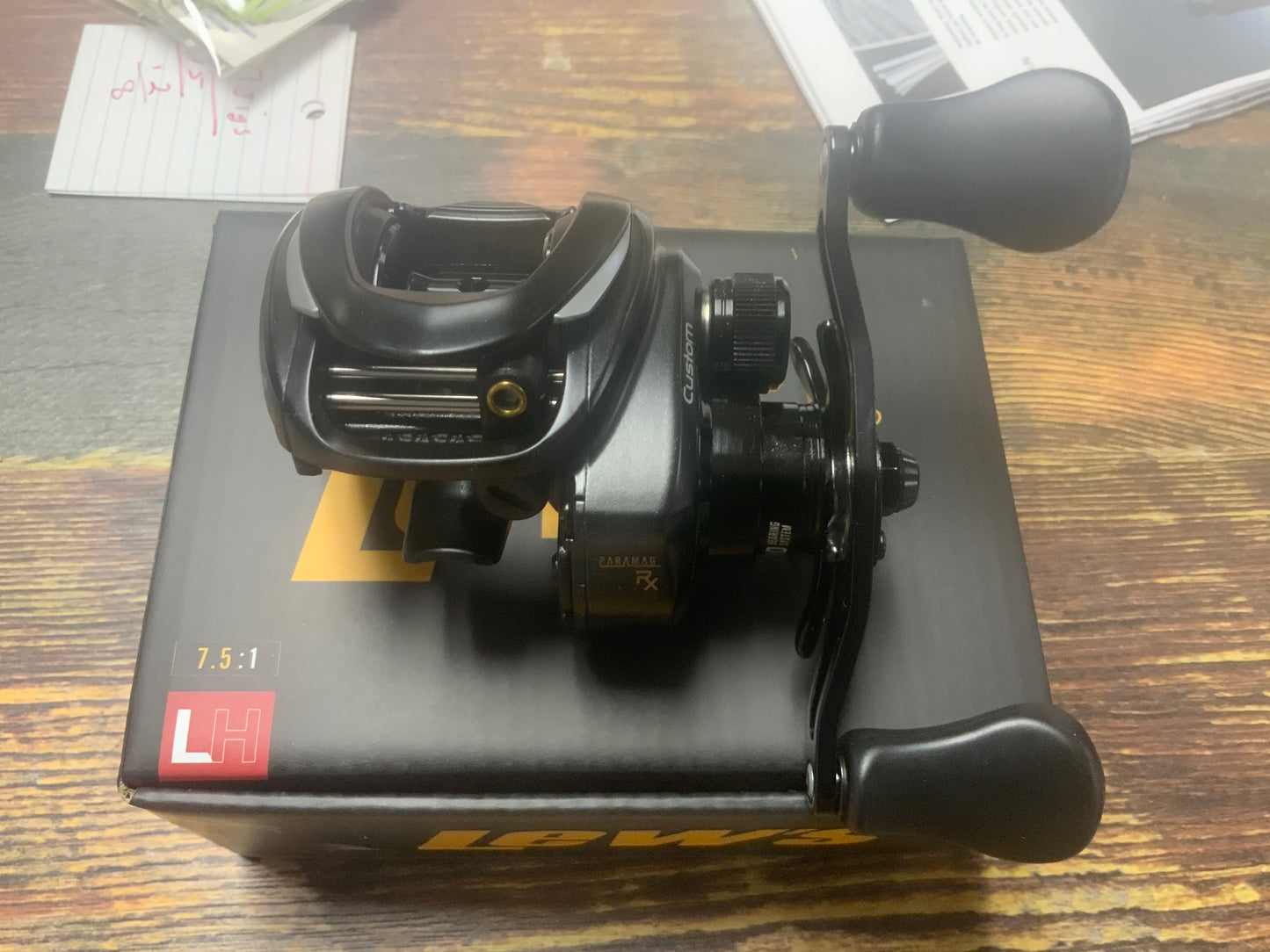 LEWS REEL CUSTOM BC LH 7 5 1
