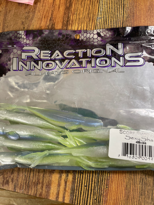 Reaction Innovation Scope Shot 4.25" Sexy Shad
