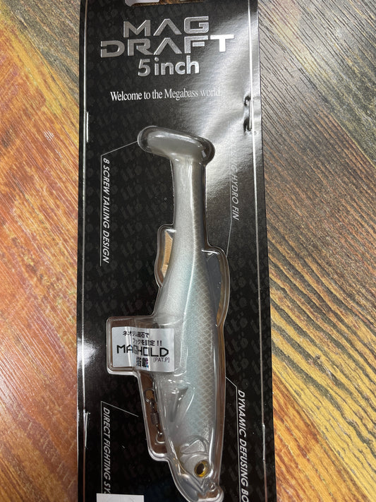 Megabass Mag Draft 3/4 oz. 5” Celeste