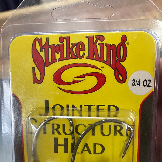 Strike King jointed head jig 3/4 oz