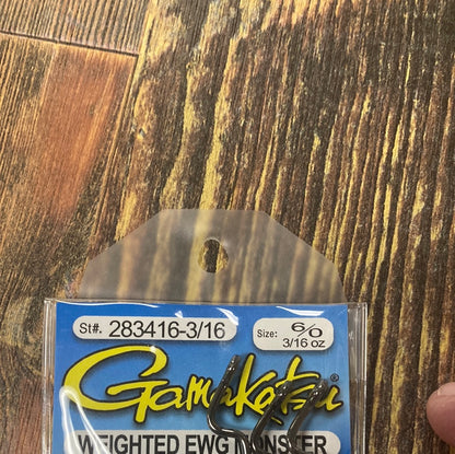 Gamakatsu Weighted Monster 3/16 oz. 6/0