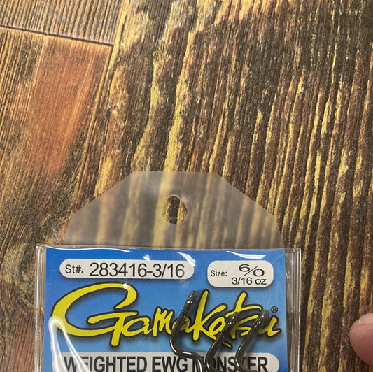 Gamakatsu Weighted Monster 3/16 oz. 6/0