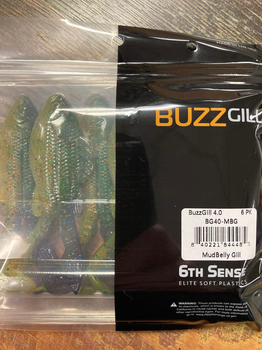 6th Sense Buzz Gill 4.0 Mudbelly Gill