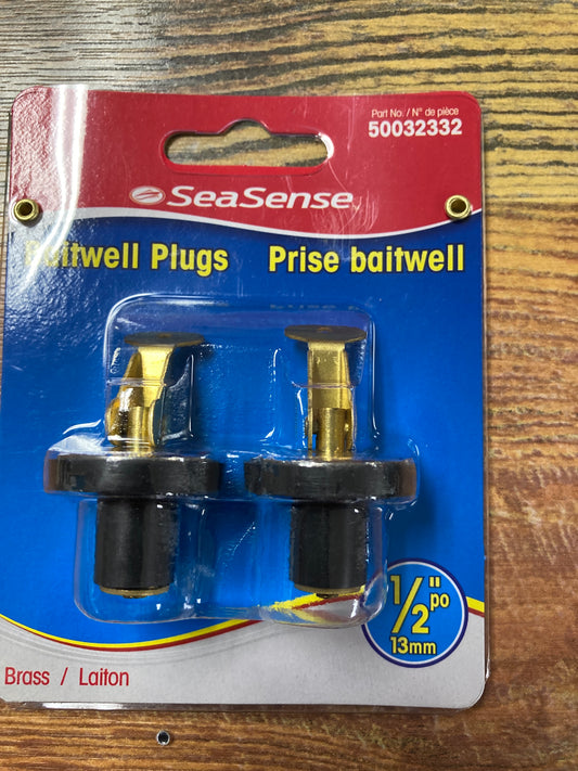 Sea Sense Baitwell Plug 1/2"
