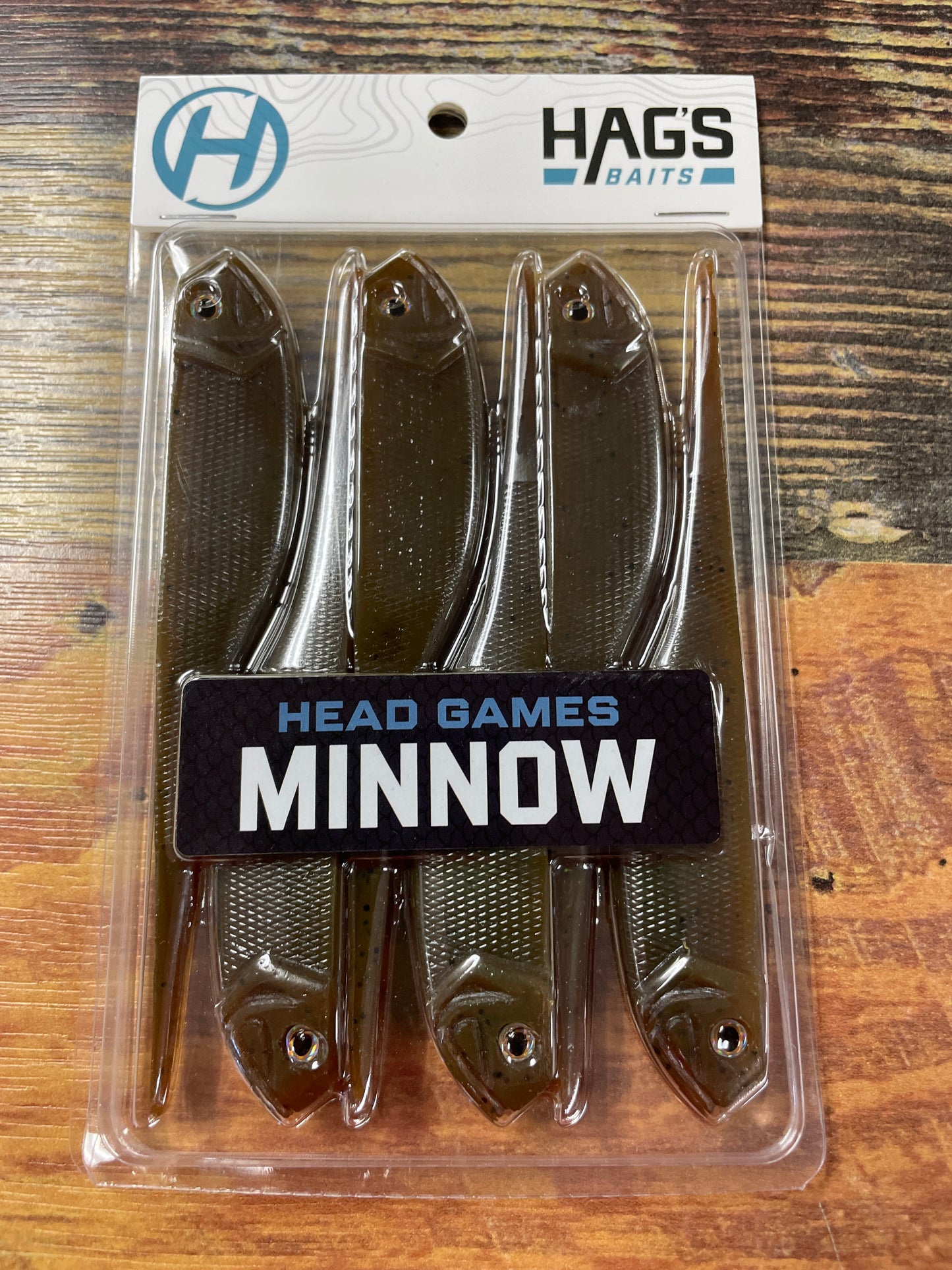 Hags Baits Head Games Minnow 5” Hags Pumpkin