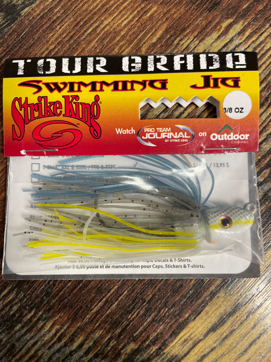 Strike King TG Swim Jig 3/8 oz. Sexy Shad