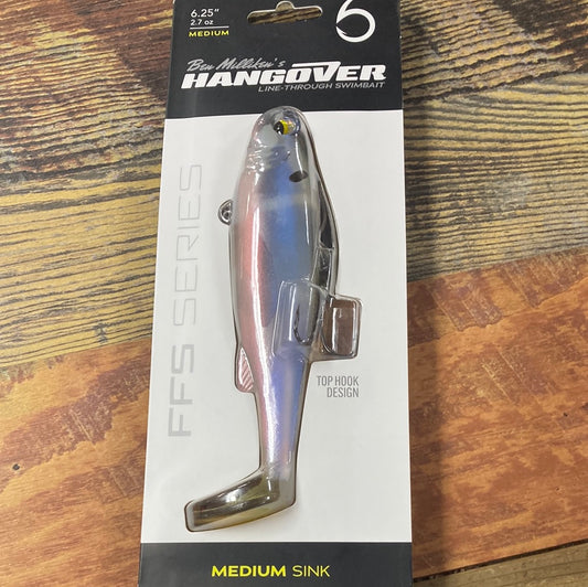 6th Sense Hangover Med Sink 6.25" 2.7 oz. Clearwater Shad