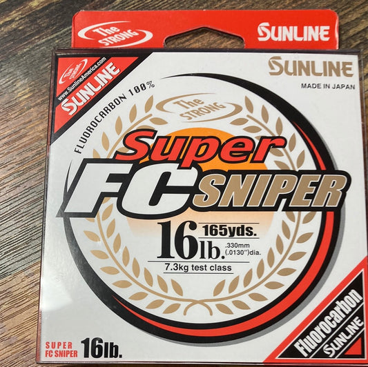 Super Sunline 16lb Sniper 165 yds