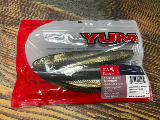 Yum FF Sonar Minnow 5" Tennessee Shad