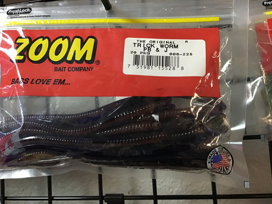 Zoom Trick Worm - PB& J