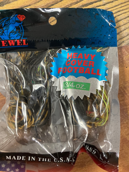 Jewel Football Jig 3/4 oz. Missouri Craw