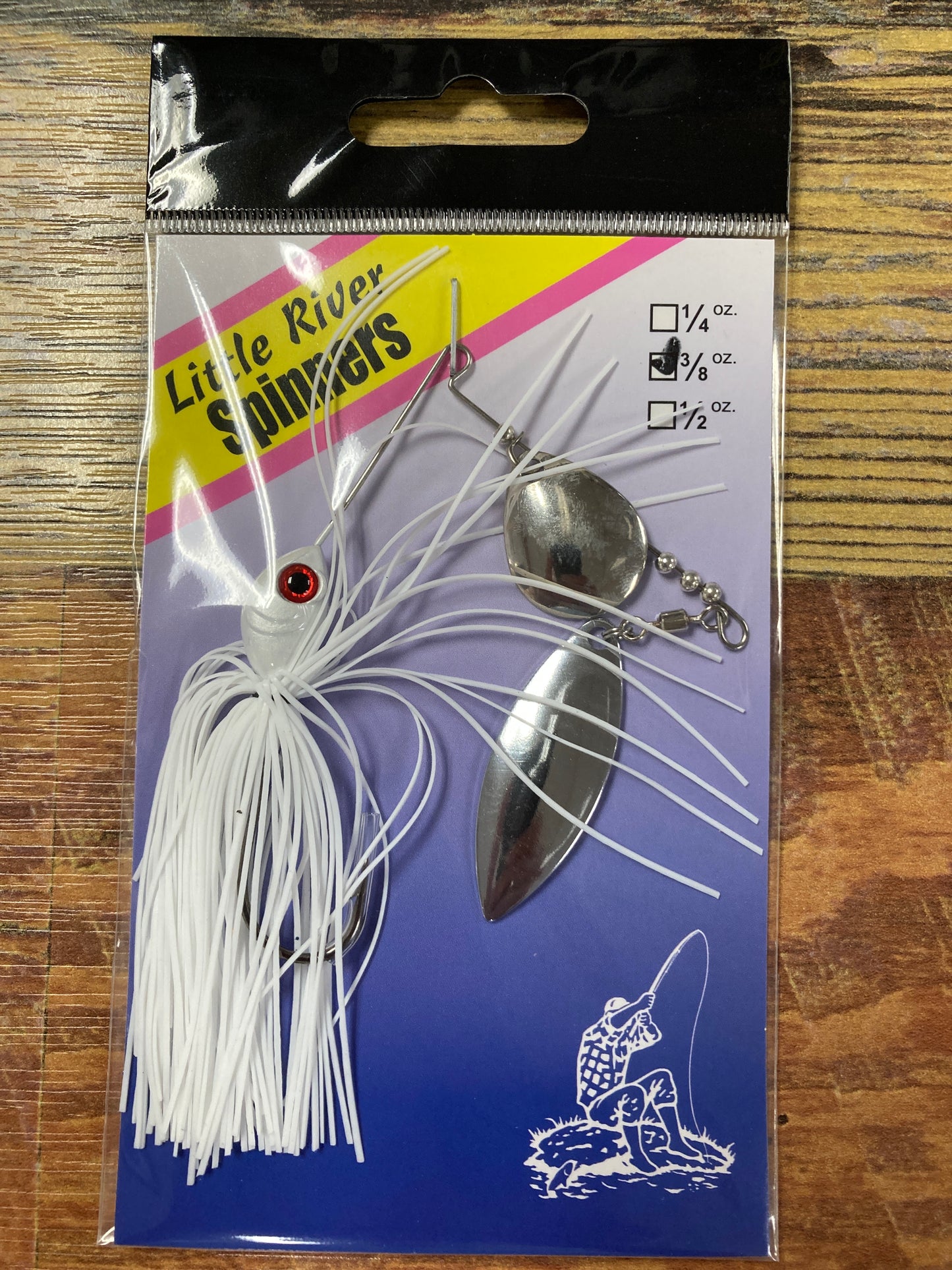 Little River Spinners 3/8 oz. White