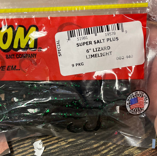Zoom 6” Lizard - Limelight