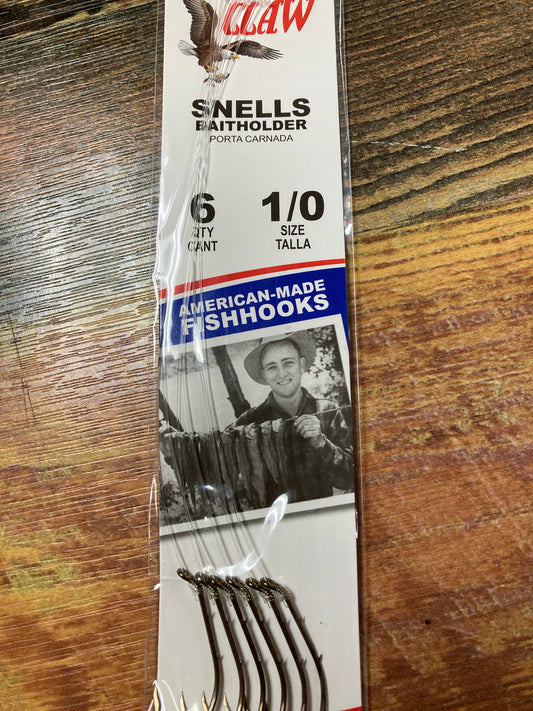 Eagle Claw 1/0 Snell Bait Holder