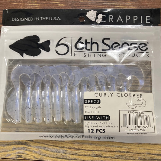 6th Sense Curly Clobber 2" Monkey Milk