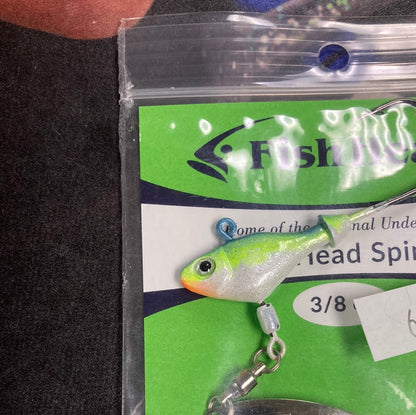Fish Head Spin 3/8 oz. Sexy Shad