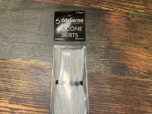 6th Sense Silicone Skirt - Shad Ice