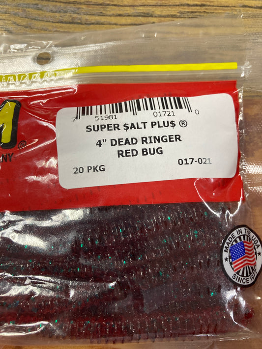 Zoom Dead Ringer 4" Red Bug