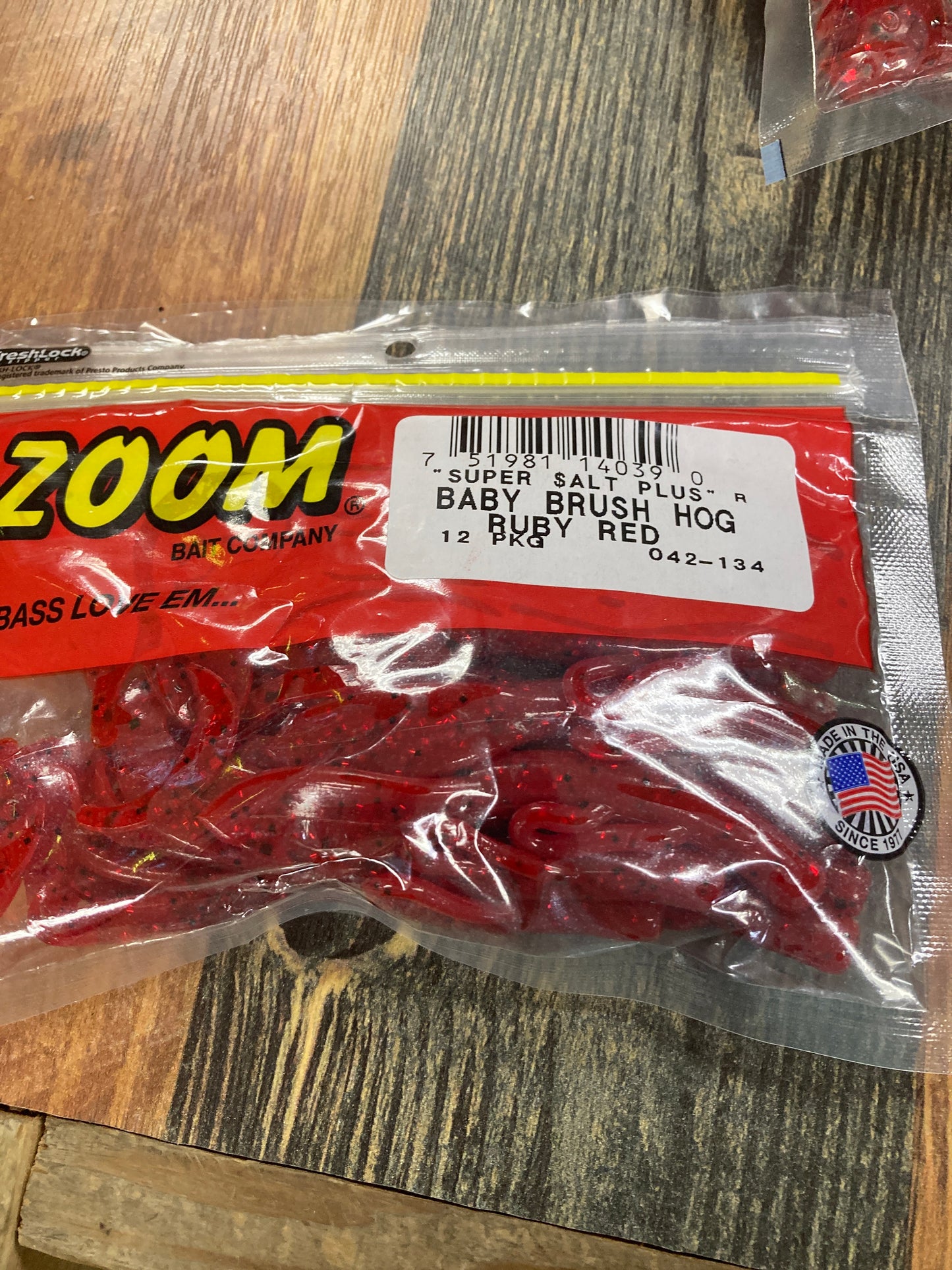 Zoom Baby Brush Hog - Ruby Red