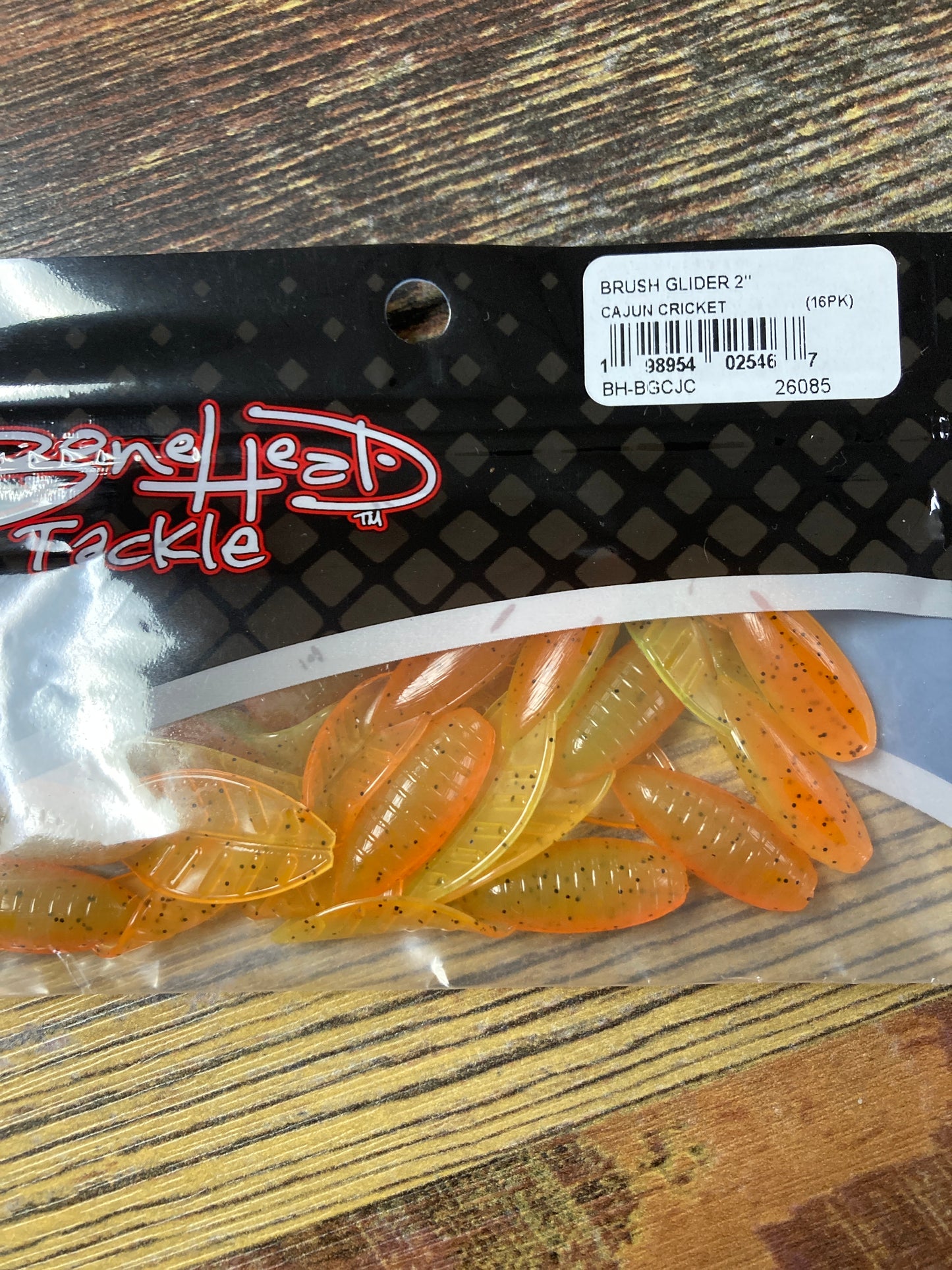 Bonehead Brush Glider 2" Cajun Cricket